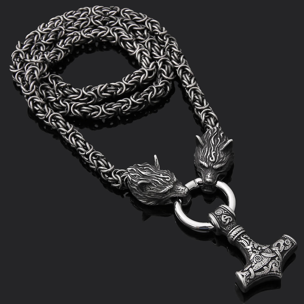 Halsband Tor Birka Titanium Kungslänk