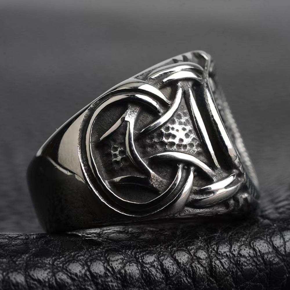Ring Viking Vegvisir ( Fler färger )
