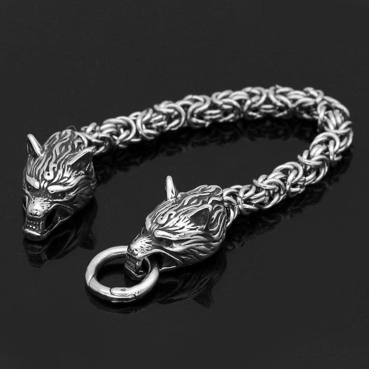Armband Viking Wolf Kungslänk 21 cm