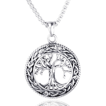 Paket Yggdrasil Livets träd Halsband & Armband