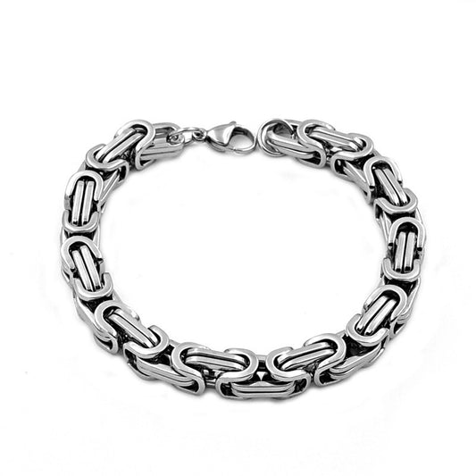 Armband Kejsarlänk Steel. 23 cm