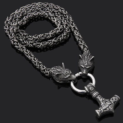 Halsband Tor Birka Titanium Kungslänk