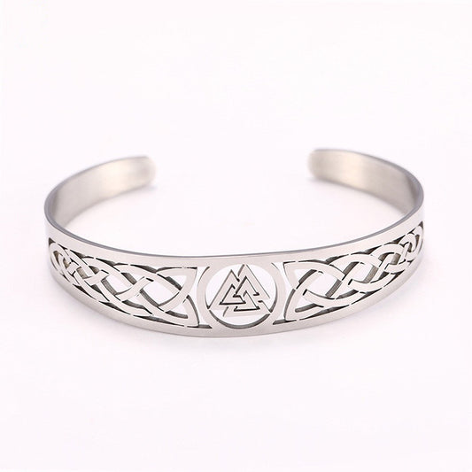 Armband Valknut Silver 165mm