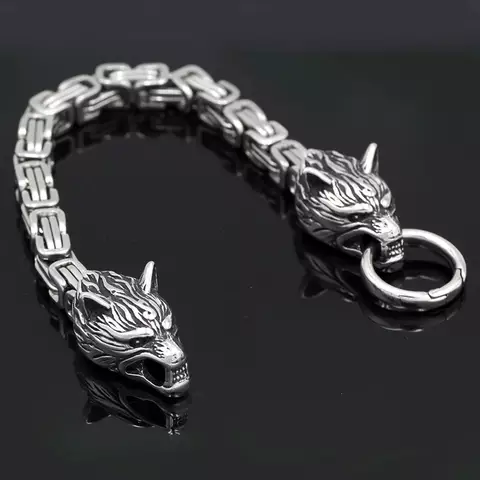 Armband Viking Wolf Kejsarlänk 2 21 cm
