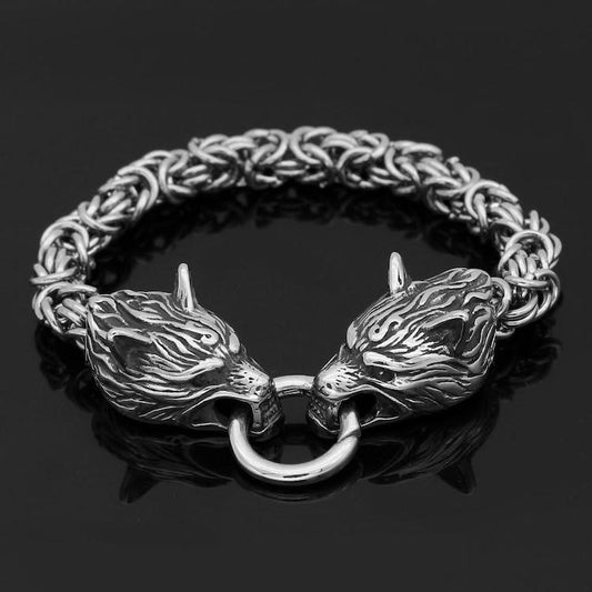 Armband Viking Wolf Kungslänk 21 cm