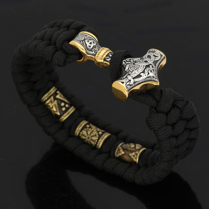 Armband Viking  Vidar Gold / Silver
