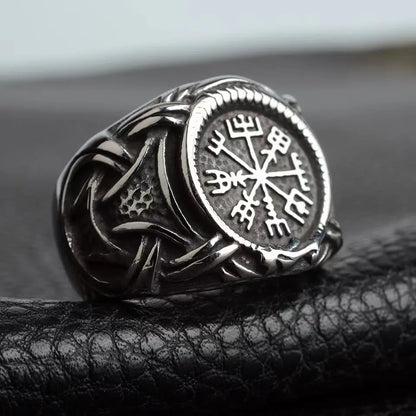 Ring Viking Vegvisir ( Fler färger )