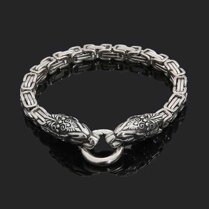 Armband Tveskägg Kejsarlänk 21 cm