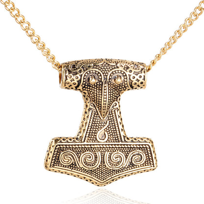 Halsband Mjölner Gotland Guld