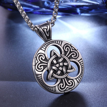 Halsband Amulett Keltisk Knut