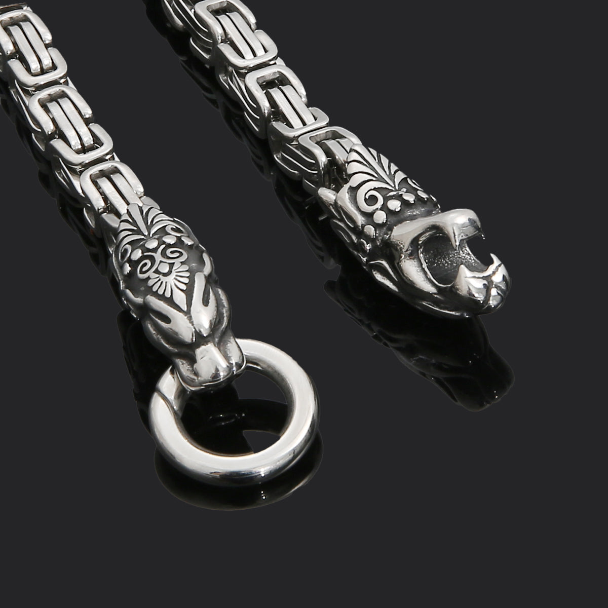 Armband Tveskägg Kejsarlänk 21 cm