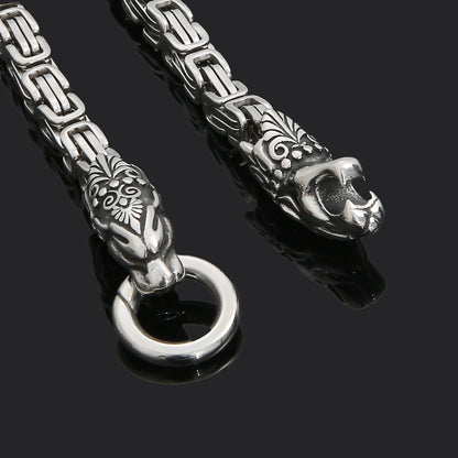 Armband Tveskägg Kejsarlänk 21 cm