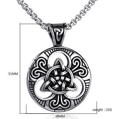 Halsband Amulett Keltisk Knut