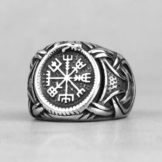 Ring Viking Vegvisir ( Fler färger )