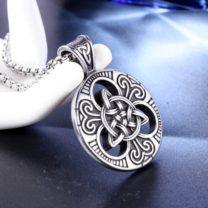 Halsband Amulett Keltisk Knut
