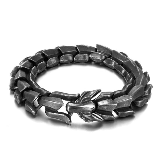 Armband Viking-Wolf Oxiderad- Super