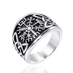 Ring Vegvisir - Celtic knot ( Finns i fler färger )