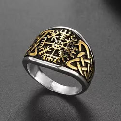 Ring Vegvisir - Celtic knot ( Finns i fler färger )